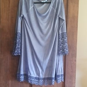 Blue jean look dress